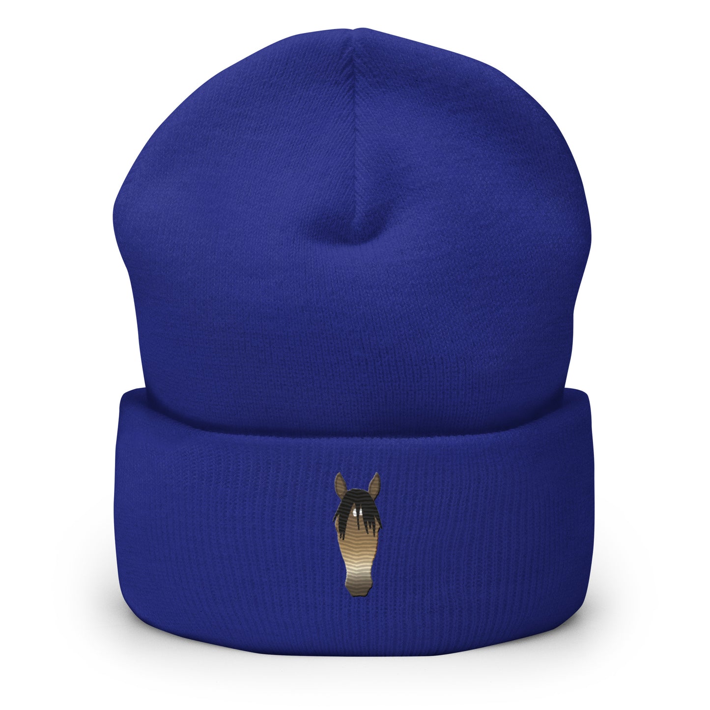 Deine Individuelle Beanie mit deinem Pferd - Personalisierte Strick-Mütze
