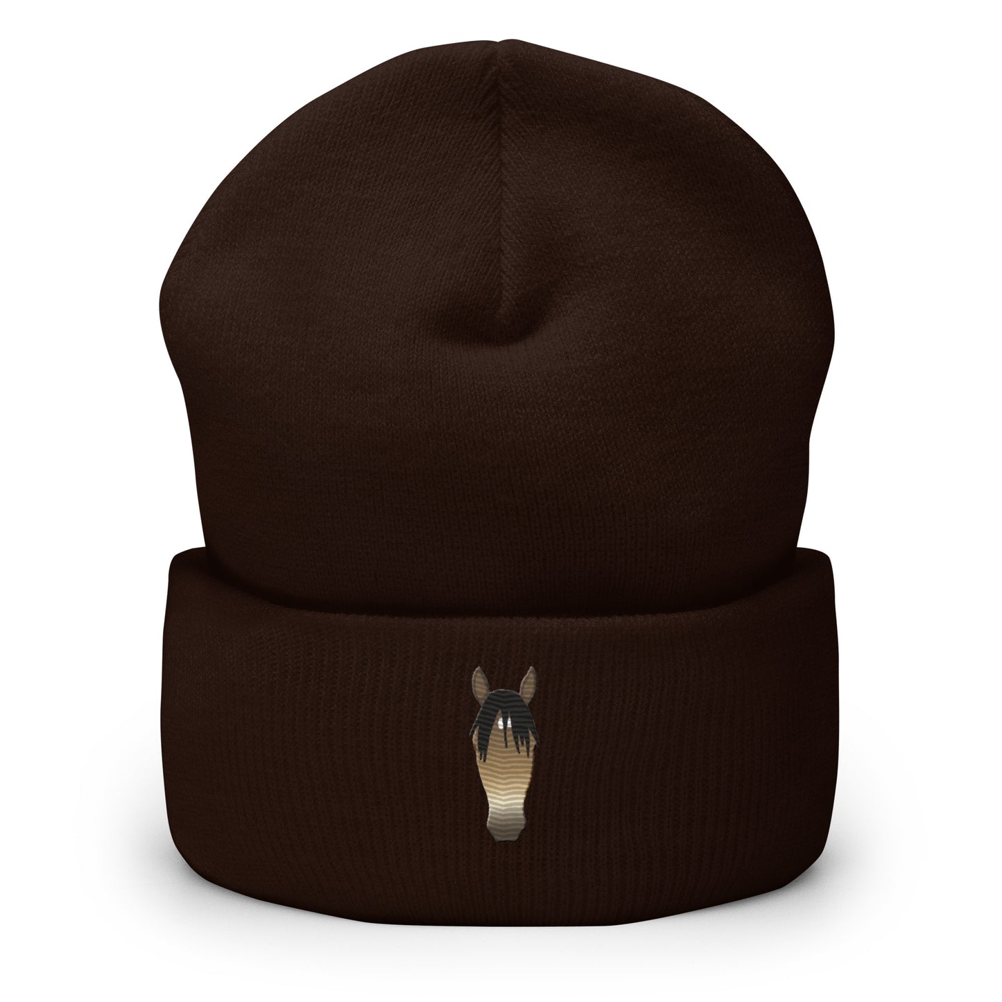 Deine Individuelle Beanie mit deinem Pferd - Personalisierte Strick-Mütze
