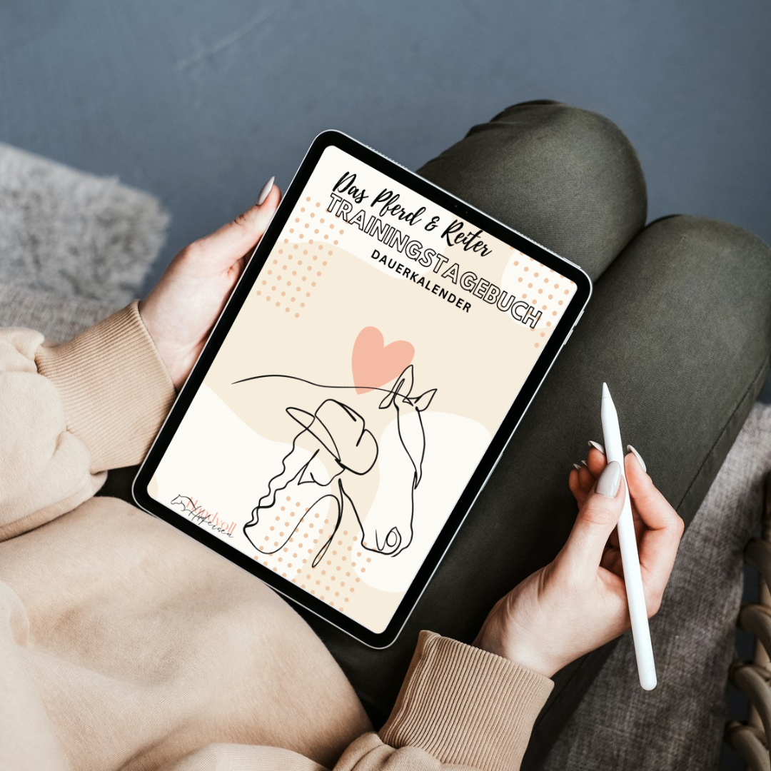 Mein Pferdetagebuch - Dauerkalender - Das Trainingstagebuch für Pferd & Reiter - Digitaler Kalender