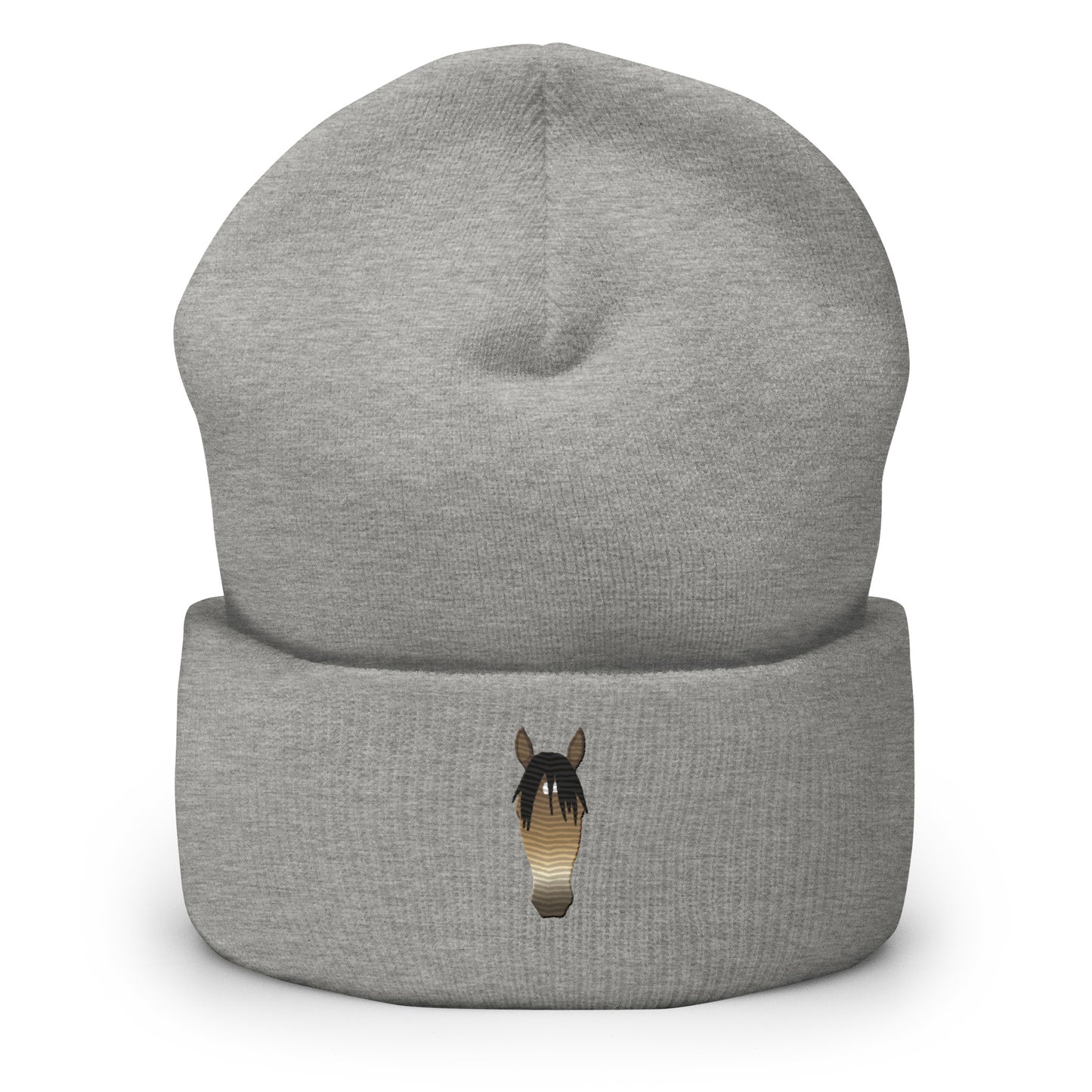 Deine Individuelle Beanie mit deinem Pferd - Personalisierte Strick-Mütze