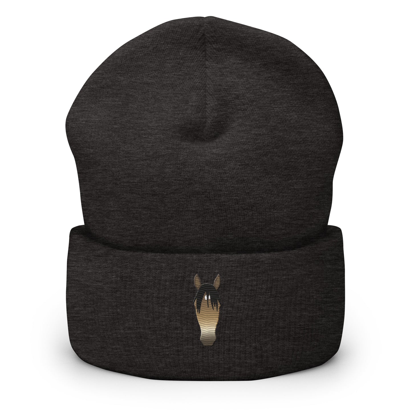 Deine Individuelle Beanie mit deinem Pferd - Personalisierte Strick-Mütze