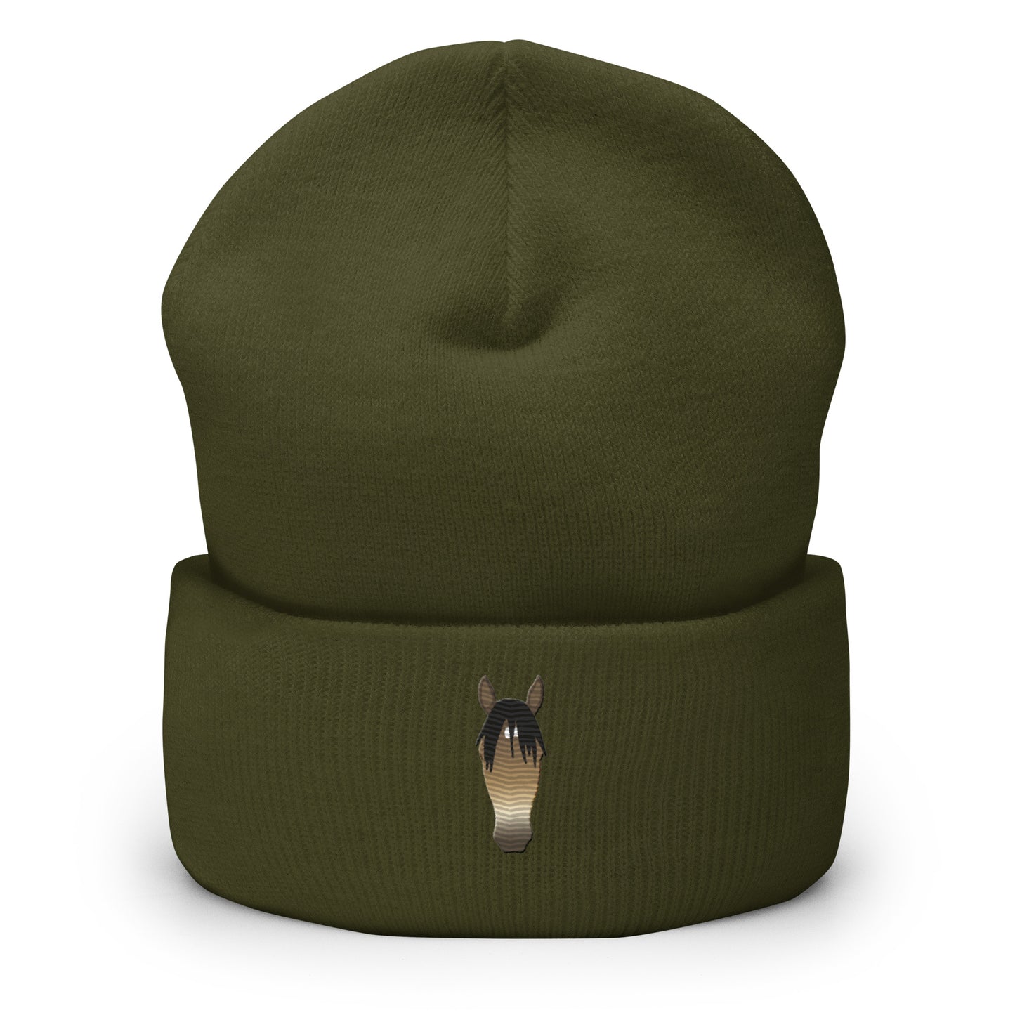 Deine Individuelle Beanie mit deinem Pferd - Personalisierte Strick-Mütze