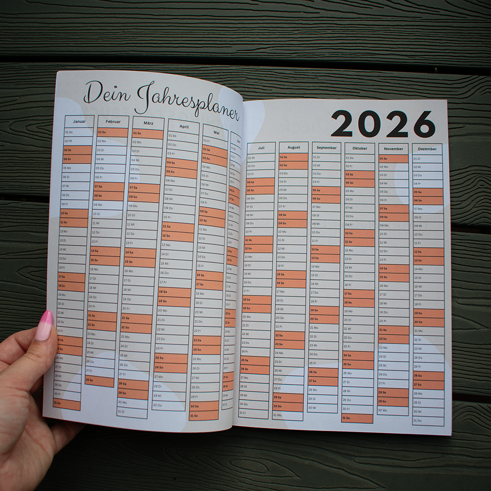 Das Trainingstagebuch für Pferd & Reiter 2026 - Jahreskalender für 2026 - Gedruckter Kalender